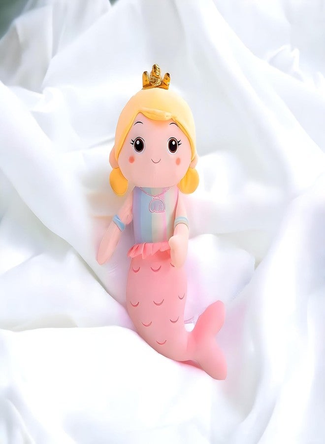 DTR Creation Mermaid 25cm Soft Toys for Kids | Plush Soft Toys for Baby Boys and Girls| Best Gift | Mermaid Soft Toy for Kids -Pink 20Cm Height - Image 3